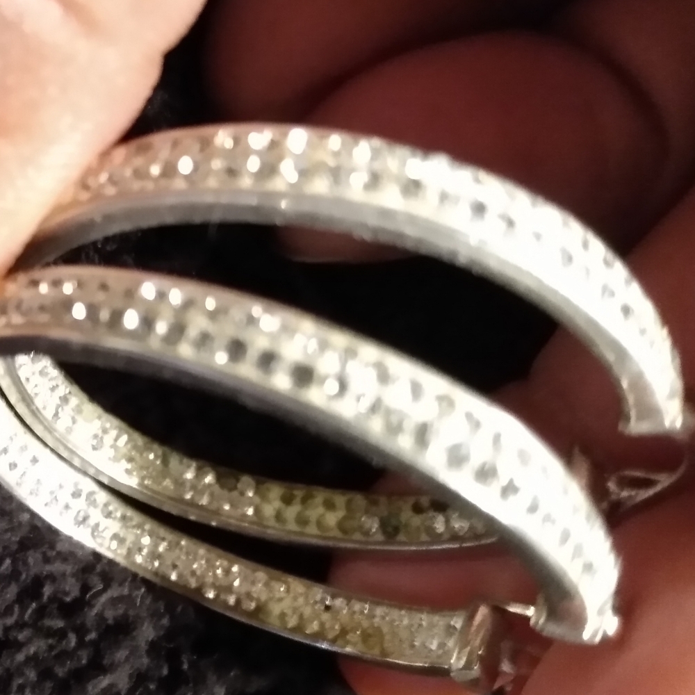Sterling Silver Earrings Hoops